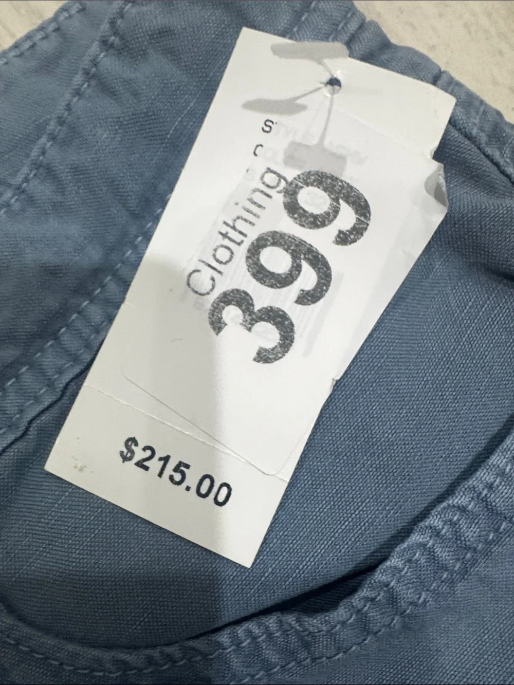 Ag Adriano Goldschmied Men's Straight Jeans in Slate Gray-Blue